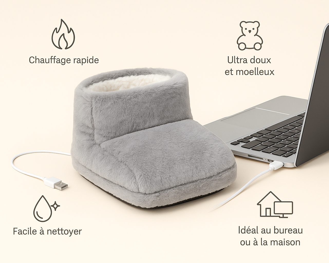 Chauffe-Pieds Électrique